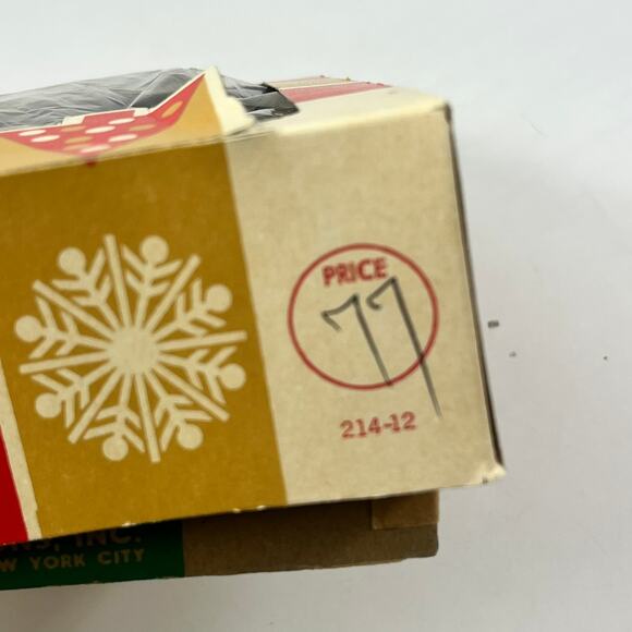 Vtg Decorated Shiny Brite Glitter Shard Glass Ornaments Set of 12 Mixed USA - Picture 16 of 16